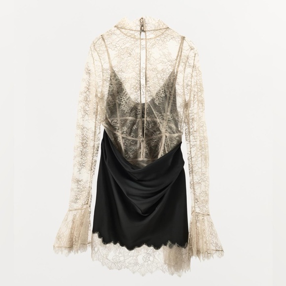 ZW COLLECTION LIMITED EDITION COMBINATION MINI DRESS - Picture 12 of 16